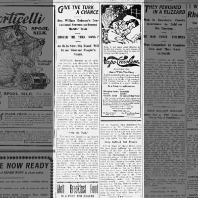 Rev William Dobson Give the Turk a Chance